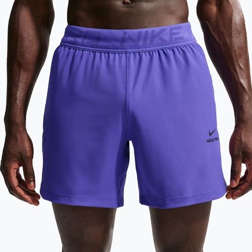 Spodenki męskie Nike Pro Training Dri-Fit 6" persian violet/black