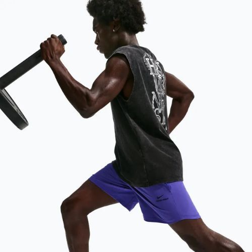 Spodenki męskie Nike Pro Training Dri-Fit 6" persian violet/black
