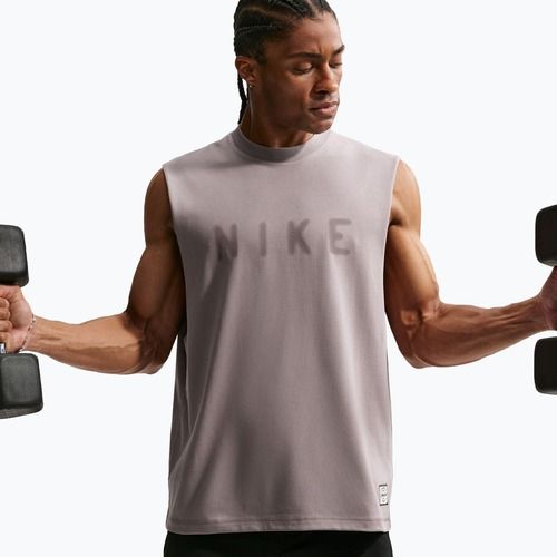 Koszulka treningowa męska Nike Athletic Club Dri-Fit light violet ore/light violet ore