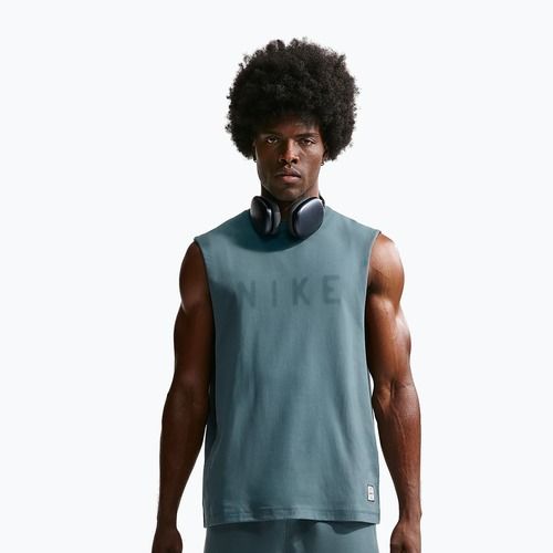 Koszulka treningowa męska Nike Athletic Club Dri-Fit mineral slate/mineral slate