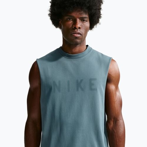 Koszulka treningowa męska Nike Athletic Club Dri-Fit mineral slate/mineral slate