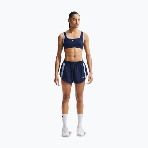 Biustonosz treningowy Nike One Light Support midnight navy/aluminium/white