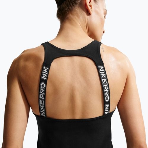 Koszulka treningowa damska Nike Pro Dri-Fit TT black/white/metallic silver