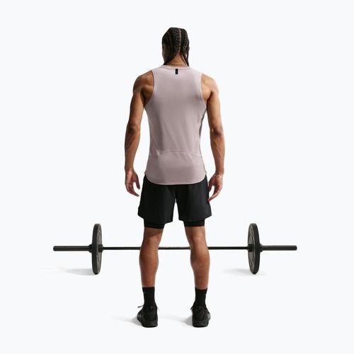 Koszulka treningowa męska Nike Pro Training Dri-Fit light violet ore/black