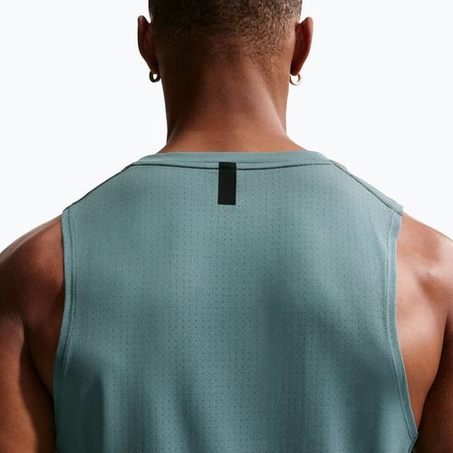Koszulka treningowa męska Nike Pro Training Dri-Fit mineral slate/green strike