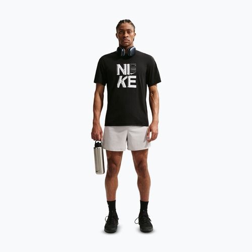 Koszulka treningowa męska Nike Hyverse Dri-Fit persian black/white
