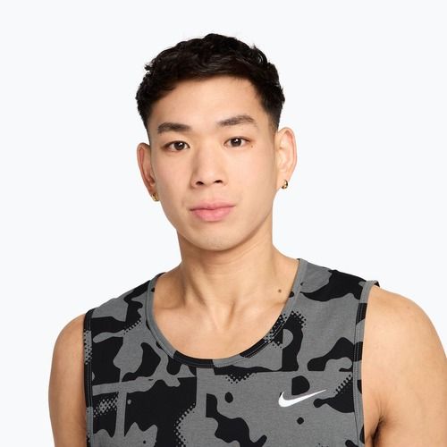 Koszulka treningowa męska Nike Hyverse Dri-Fit TT smoke grey/black/white