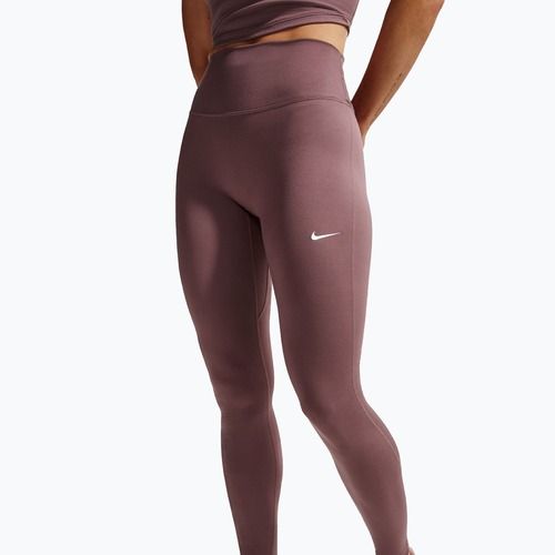 Legginsy damskie Nike One Seamless Front High-Waisted tattoo/white