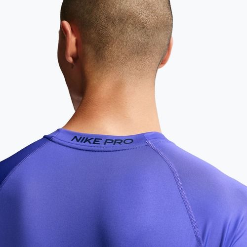 Koszulka treningowa męska Nike Pro Dri-Fit Tight Fitness persian violet/black