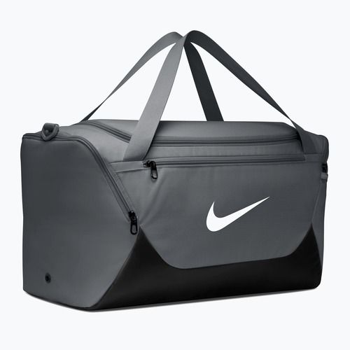 Torba treningowa Nike Brasilia Duffel Small 40 l smoke grey/black/white