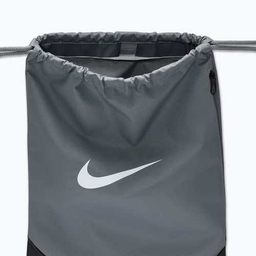 Worek Nike Brasilia 18 l smoke grey/black/white