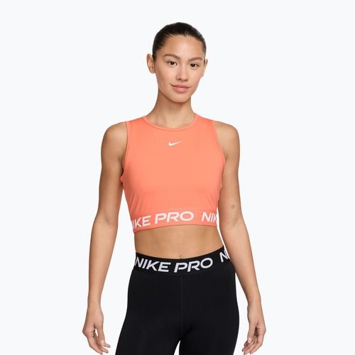 Top treningowy damski Nike Pro Dri-Fit crimson bliss/white