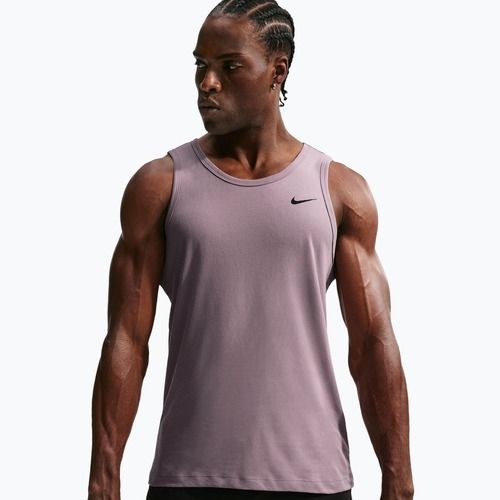 Koszulka treningowa męska Nike Dri-Fit TT light violet ore/black