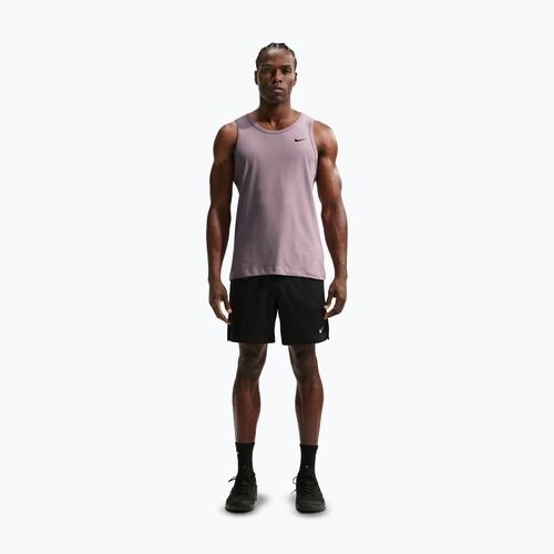 Koszulka treningowa męska Nike Dri-Fit TT light violet ore/black