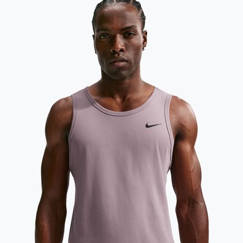Koszulka treningowa męska Nike Dri-Fit TT light violet ore/black
