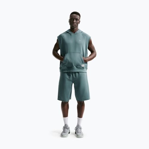 Bluza treningowa męska Nike Athletic Club Dri-Fit Sleeveless Hoodie mineral slate/mineral slate