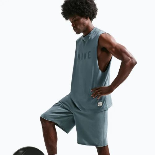 Spodenki męskie Nike Athletic Club Dri-Fit 5" mineral slate/pale ivory/mineral slate