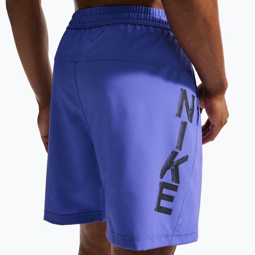Spodenki treningowe męskie Nike Form Dri-Fit Versatile 7" persian violet/black