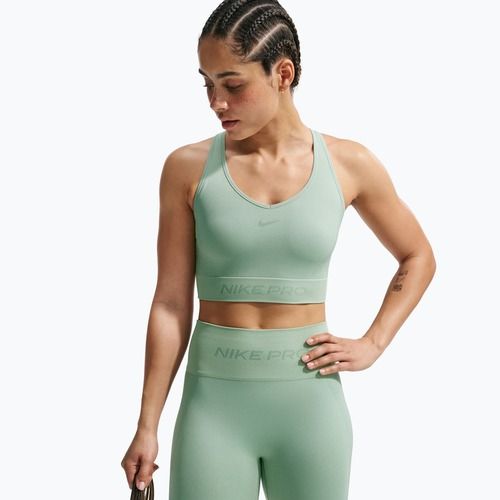 Top treningowy Nike Pro Seamless Dri-Fit Cropped steam