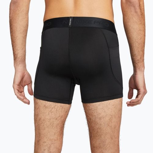 Spodenki treningowe męskie Nike Pro Dri-Fit Brief 5" black/white