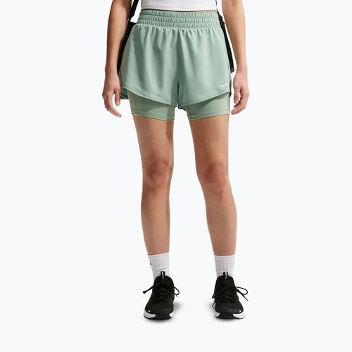 Spodenki damskie Nike One Dri-Fit High-Waisted 3" 2In1 steam/white