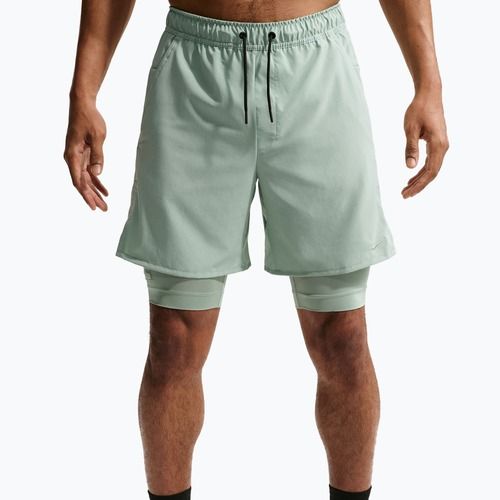 Spodenki męskie Nike Unlimited 2in1 Dri-Fit 7" steam/steam/black/steam