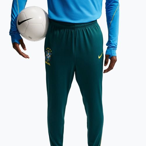 Spodnie piłkarskie męskie Nike Brazil Academy Pro Dri-Fit geode teal/light menta/midwest gold