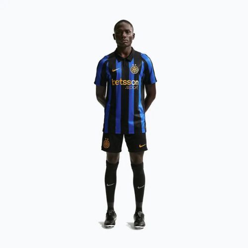 Spodenki piłkarskie męskie Nike Inter Milan Dri-Fit Stadium Home black/university gold
