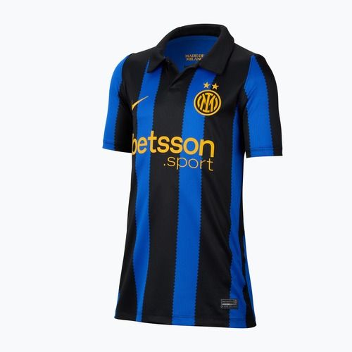 Koszulka piłkarska dziecięca Nike Inter Milan Dri-Fit Stadium Home lyon blue/black/university gold