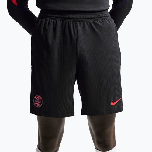 Spodenki piłkarskie męskie Nike Paris Saint-Germain Dri-Fit ADV Strike Elite black/global red/hyper royal/global red