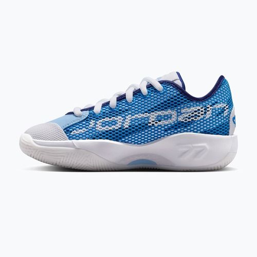 Buty do koszykówki dziecięce Nike Jordan Luka 77 GS Jr white/signal blue/psychic blue