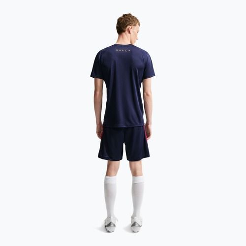 Koszulka piłkarska męska Nike FC Barcelona Strike Soccer Dri-Fit blackened blue/noble red/mineral yellow