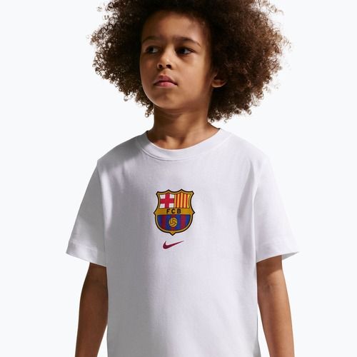 Koszulka dziecięca Nike FC Barcelona Soccer white