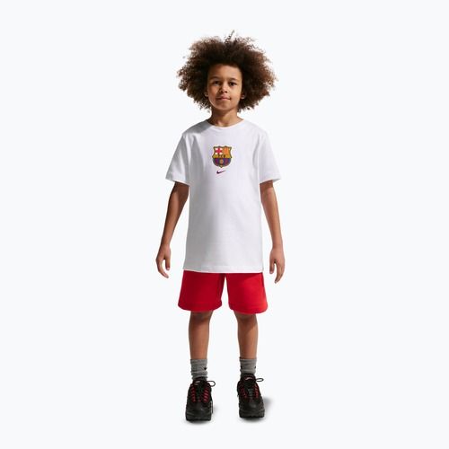 Koszulka dziecięca Nike FC Barcelona Soccer white