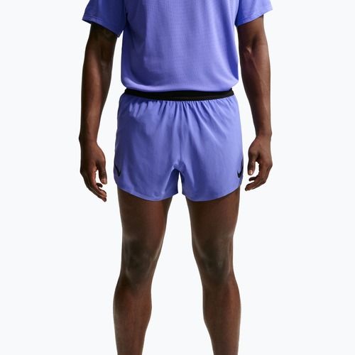Spodenki do biegania męskie Nike AeroSwift Dri-Fit ADV 4" sapphire/black