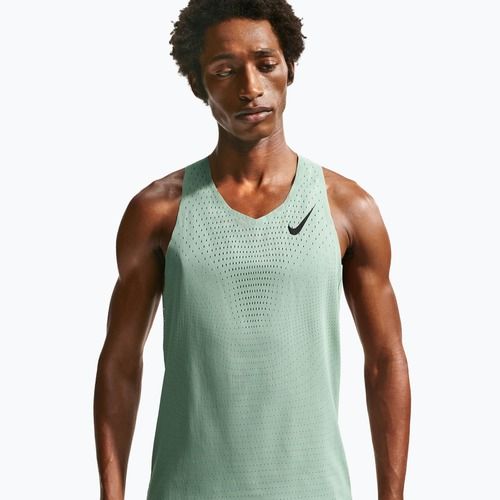 Koszulka do biegania męska Nike AeroSwift Dri-Fit ADV steam/black