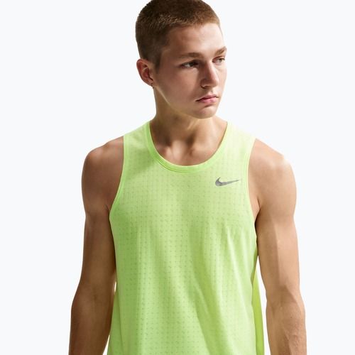 Koszulka do biegania męska Nike Miler Breathe volt ice