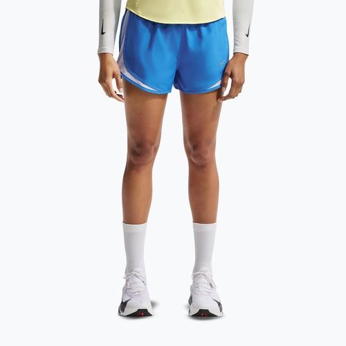 Spodenki do biegania damskie Nike Tempo Dri-Fit Mid-Rise light photo blue