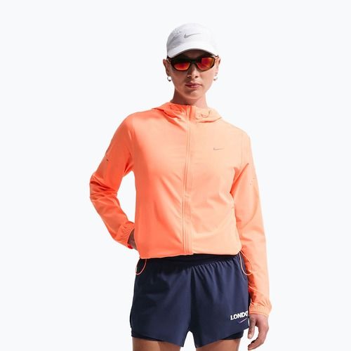 Kurtka do biegania damska Nike Swift Repel Packable orange pulse
