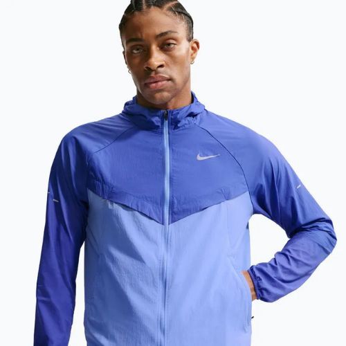 Kurtka do biegania męska Nike Stride Repel UV lapis/royal pulse