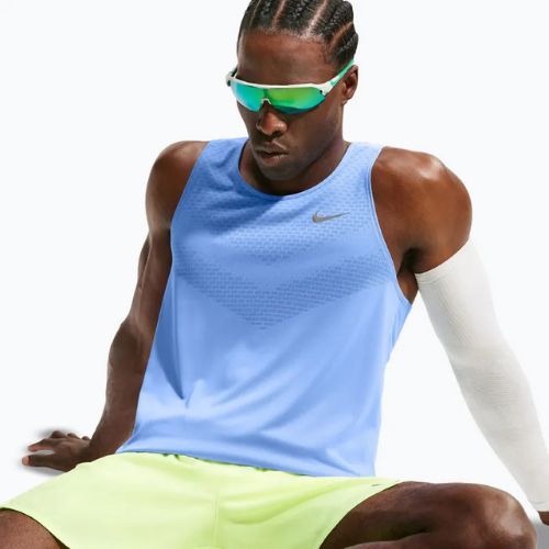 Koszulka do biegania męska Nike Stride Dri-Fit ADV royal pulse