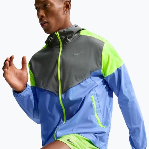 Kurtka do biegania męska Nike Impossibly Light Windrunner royal pulse/smoke grey/volt ice