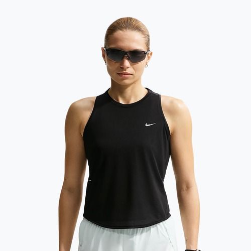 Koszulka do biegania damska Nike Swift Breathe Dri-Fit black/black/white