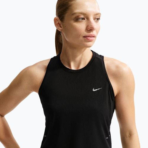 Koszulka do biegania damska Nike Swift Breathe Dri-Fit black/black/white