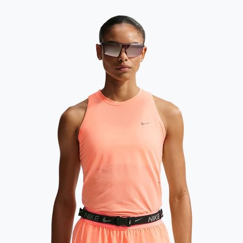 Koszulka do biegania damska Nike Swift Breathe Dri-Fit orange pulse/photon dust