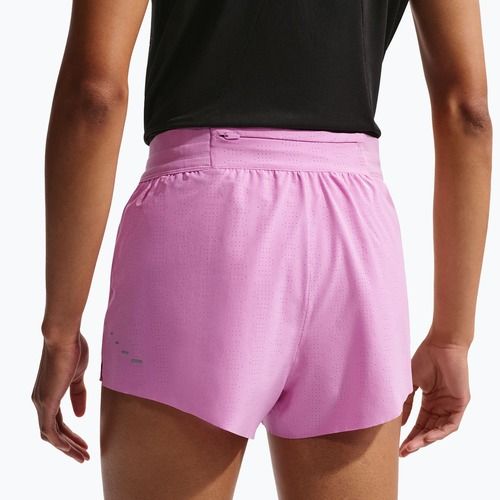 Spodenki do biegania męskie Nike Swift Breathe Dri-Fit Mid-Rise 2.5" light magenta/photon dust