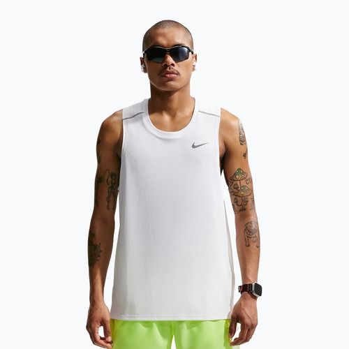 Koszulka do biegania męska Nike Miler Dri-Fit white