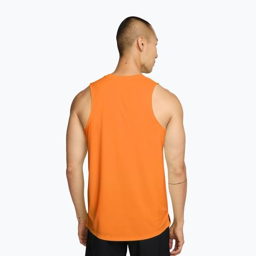 Koszulka do biegania męska Nike Miler Dri-Fit total orange
