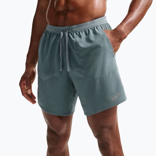 Spodenki do biegania męskie Nike Stride Dri-Fit 2in1 7" mineral slate
