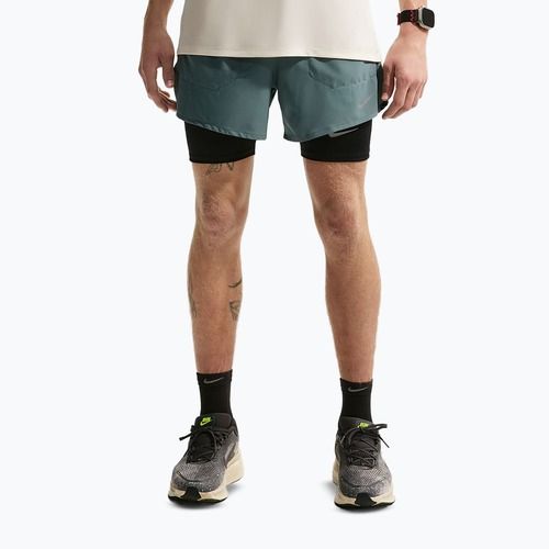 Spodenki męskie Nike Stride Dri-Fit Brief-Lined 5" mineral slate